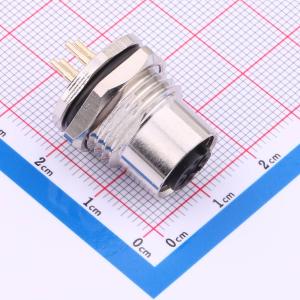M12-S4D-GPFM16中文资料_最新报价_数据手册下载_CAZN(正成)-圆形(线缆)连接器-立创商城