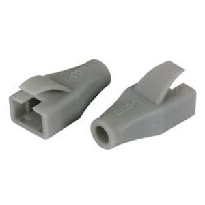 [一袋50件]L-com（诺通）鲨鱼鳍型低烟无卤Snagless护套,6.5毫米,深灰