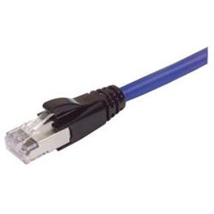 L-com（诺通）特优型超6类线缆,RJ45/RJ45,蓝,7英尺(2.1米)