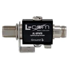 L-com（诺通）N型母头转 N型母头穿壁式, 0-3GHz, 90V避雷器