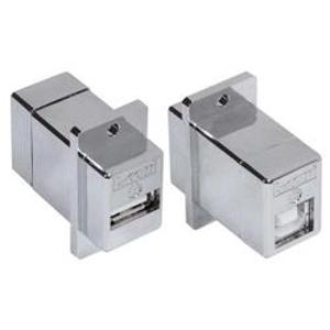 L-com（诺通）USB浪涌保护器,A 型/B 型面板安装式