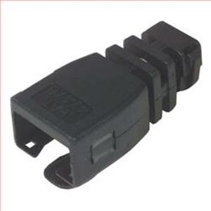 [一袋50只]L-com（诺通）RJ45水晶头护套 黑色