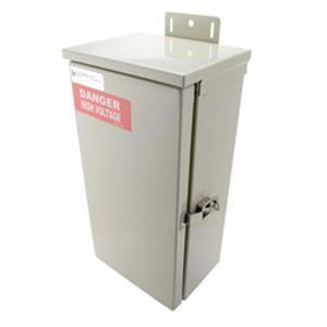Electrical Cabinet SMALL CELL Outdoor Split-phase 120/240 Vac 50A Main 4x 7A Branches UL 67 MOV