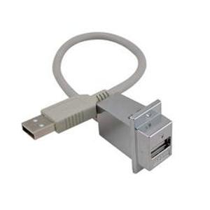 USB浪涌保护器,A型/A型面板安装式,带预剥线,24英寸(61厘米)