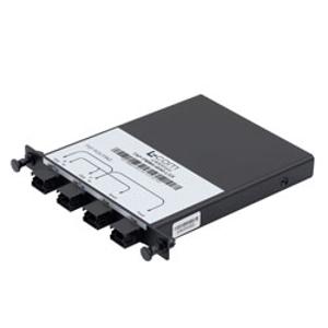 无源光学分配器,MMF OM4 MPO12连接器,60/40 分配,1 / 2LGX模块