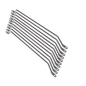 L-com 1/4" Round Rob Lacing bar 1.5" Offset- 10 Pack