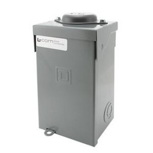Electrical Cabinet MINI-CAB Outdoor Single-phase 120 Vac 1x 40A + 1x 20A Tandem Branches UL 67 SASD