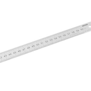 STANLEY(史丹利)，不锈钢直尺60cm 双面公英制钢直尺小尺子加厚钢板尺铁尺子厘米，35-346-23