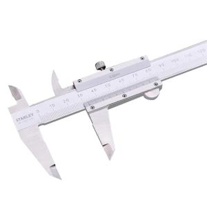 STANLEY(史丹利)，机械游标卡尺0-150mm 工业级油标线卡尺碳钢耐磨高精度，36-150-23C