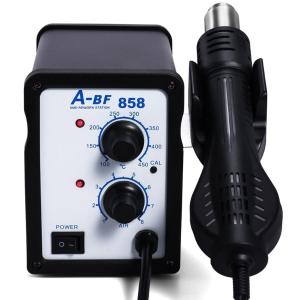 A-BF/不凡858/D数显无铅热风拆焊台金属机壳700W芯片维修工具