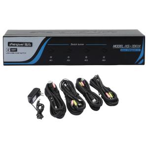 shengwei(胜为)HDMI 四进一出带音频麦克KMV切换 KS-7041H