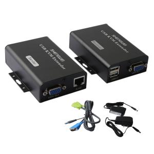 shengwei(胜为)VGA+USB KVM延长器300米 一对装 KEC-1300AB