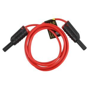 ETA(埃塔) 香蕉头转香蕉头测试线 ETA4363A-1 堆叠；护套 1200mm 1000V 15A 红色 1根