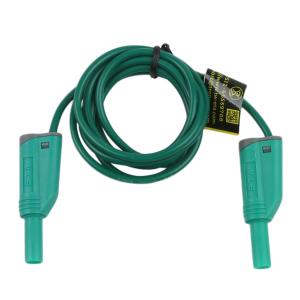 ETA(埃塔) 香蕉头转香蕉头测试线 ETA4363-4 堆叠；护套 1200mm 1000V 10A 绿色 1根