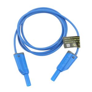 ETA(埃塔) 香蕉头转香蕉头测试线 ETA4363-5 堆叠；护套 1200mm 1000V 15A 蓝色 1根