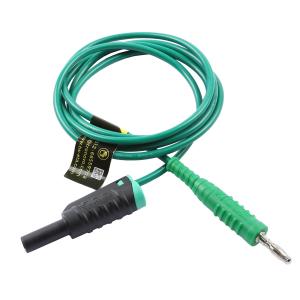 ETA(埃塔) 香蕉头转香蕉头测试线 ETA4165A-4 堆叠；护套 1000mm 1000V 15A 绿色 1根
