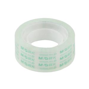 [一整排8卷]M&G（晨光文具）透明胶带 高透易撕小胶带 学生手工胶布18mm*18y(16.5米/卷)