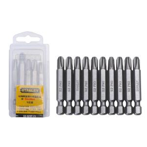STANLEY(史丹利),6.3MM系列十字旋具头PH3x50mm(x10),63-029T-23