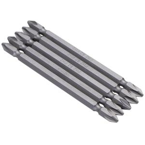STANLEY(史丹利)，6.3MM系列双头旋具头PH1-PH1x110mm(x5)，63-111F-23
