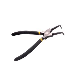 STANLEY(史丹利)，德式轴用弯嘴卡簧钳5"，84-338-23