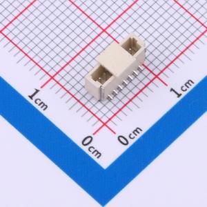 米色 1x7P 间距:1mm 立贴 系列:SH