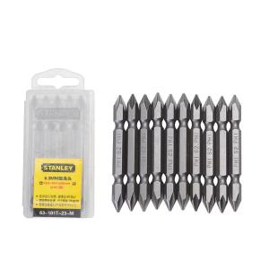 STANLEY(史丹利)，6.3MM系列双头旋具头PH1-PH1x65mm(x10)，63-101T-23
