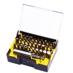 STANLEY(史丹利)，31件6.3MM系列旋具头和磁性接杆组套B，63-412-23