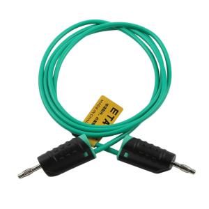 ETA(埃塔) 香蕉头转香蕉头测试线 ETA4363C-4 堆叠 1200mm 1000V 15A 绿色 1根