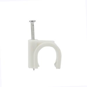 santo(赛拓)，[1袋100个]圆形钢钉线卡14mm，电线网线卡管，固线钉压线卡，0019