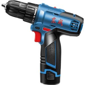 东成，充电式起子电钻，双电/两档调速/自锁/16V，00001110018，DCJZ1601E