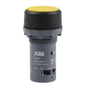 ABB 黄色平头按钮 CP1-10Y-20