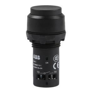 ABB 自复位按钮黑色CP3-10B-11