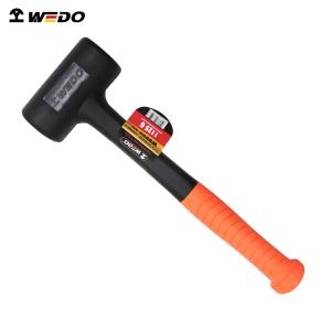 WEDO(维度) 橡胶防震锤工业级防滑敲打胶皮榔头无弹力橡胶锤子橡皮锤1575G WD693-1008