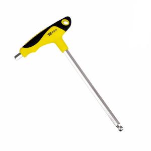 BOSI(波斯)，双色柄T型内六角球头扳手加长维修工具5mm，BS428105