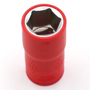 WEDO(维度) 绝缘注塑套筒头(C=1/4")VDE认证9mm IN534-09
