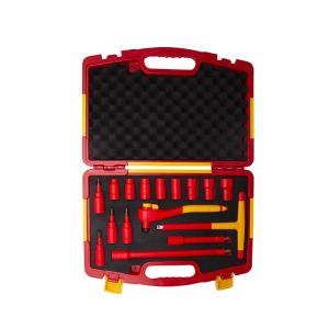 WEDO(维度) 绝缘注塑16件套组合套装工具 VDE耐压1000V绝缘工具套装IN544A-16
