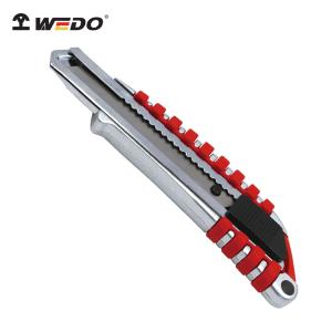 WEDO(维度) 铝合金美工刀 壁纸刀裁纸刀自锁切割刀工具刀18mm WD551-02