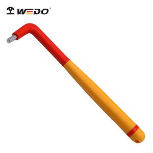 WEDO(维度) 绝缘注塑内六角扳手 VDE耐压1000V 4*140mm IN521A-04