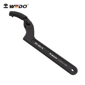 WEDO(维度) 柱销式可调勾扳手 圆螺母柱销型半月牙扳手汽修60-90/5 CT3321D-1012
