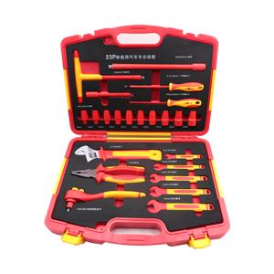 WEDO(维度)绝缘套装工具23件套 VDE耐高压电工螺丝刀扳手套筒钢丝钳WEDO8835-S23