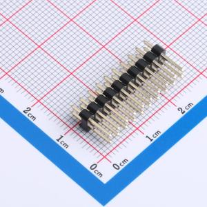 2x10P 间距:2.54mm 方针 直插