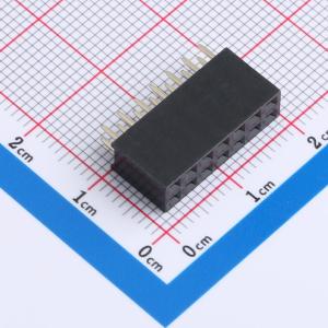 2x7P 间距:2.54mm 直插