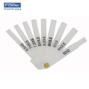 FOWLER/福勒 汽车工业二合一塑料塞尺 2-12mm 54-404-123
