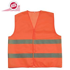 KCL/可兹尔 普亮反光条背心 荧光红 L码 SL16-100-279