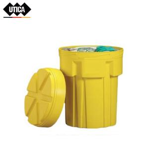 UTICA/优迪佧 30加仑泄漏应急处理桶套装(通用型) 黄色 JS72-700-19