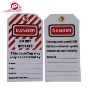 KCL/可兹尔 专业警示吊牌 7.5*14.5cm KCL263475