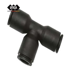 {一整盒10个}UTICA/优迪佧 T型三通塑料快插接头 12mm GE70-400-576