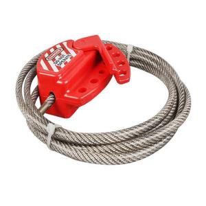 KCL/可兹尔 可调节钢缆锁停工锁具 镀锌钢丝φ6mm 长2m KCL251404