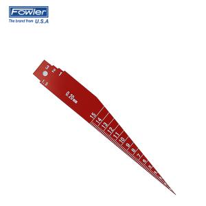 FOWLER/福勒 楔形塞尺  1-3mm 54-404-129