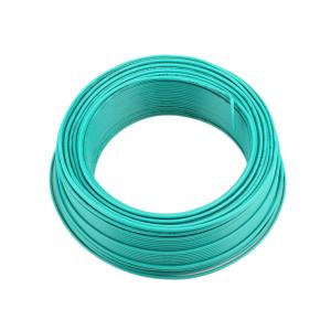 QIFAN(起帆)电缆 BV-450/750V-1*1.5平方国标家装单芯单股铜芯硬线 绿色 100米